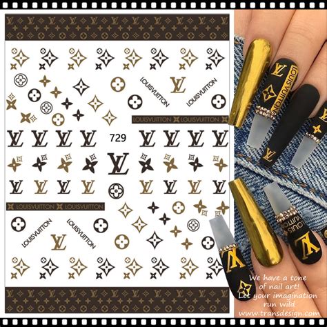 louis vuitton nails|louis vuitton nail foil patterns.